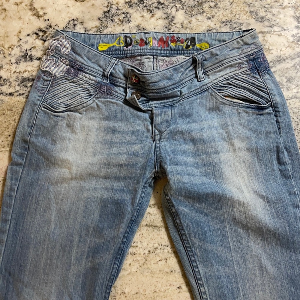 desigual designer jeans size 28